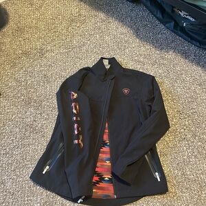 Ariat Women's Black Jacket with Multicolor Accents